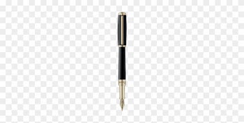 Yellow Gold Finish Natural Lacquer Fountain Pen - S. T. Dupont
