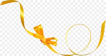 Yellow Gold Ribbon - Golden,Ribbon 