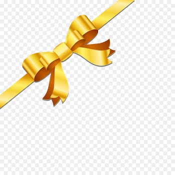 Yellow Gold - Yellow bowknot 