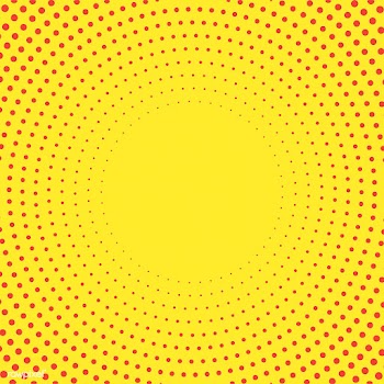 Yellow gradient halftone background vector | Free stock vector - 523537