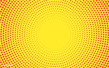 Yellow gradient halftone background vector | Free stock vector - 523542