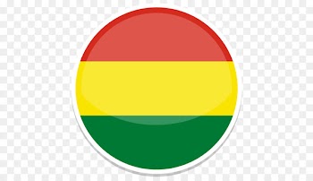 yellow green circle font - Bolivia 