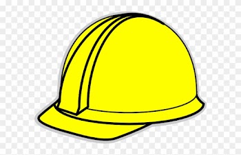 Yellow Hard Hat Clip Art At Clker Com Vector Clip Art - Construction Worker Hat Clipart