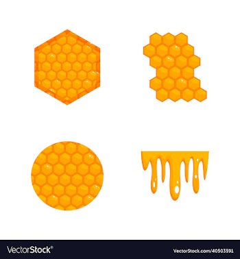 yellow honey set collection