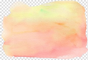 Yellow illustration, Watercolor painting Ink Pen, Pale yellow watercolor effect transparent background PNG clipart