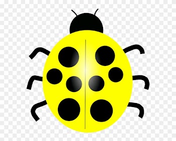Yellow Ladybug Clip Art At Clker Vector Clip Art - Lady Bird Clipart