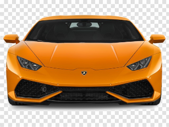 Yellow Lamborghini PNG Image