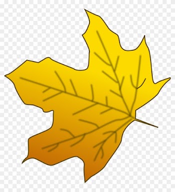 Yellow Leaf Clip Art At Vector Clip Art Online - Leaf Clip Art