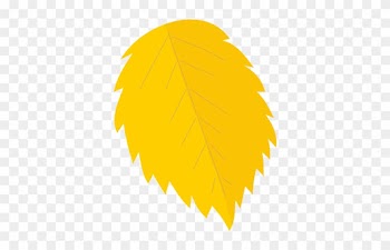 Yellow Leaf Drawing - Yellow Fall Leaf Clip Art