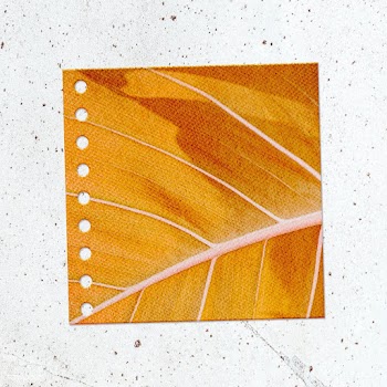 Yellow leaf patterned notepaper | Free  illustration - 2343245