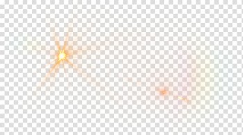 Yellow light ray illustration, Light Lens flare Desktop , flare lens transparent background PNG clipart