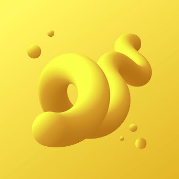 Yellow liquid shape clipart, 3D | Free PSD - rawpixel