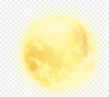 Yellow Moon Clip art - Yellow moon pattern 