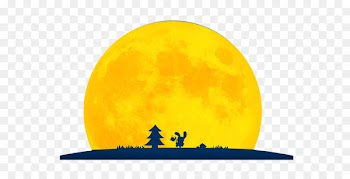 Yellow Moon Mid-Autumn Festival - Mid-Autumn Moon 