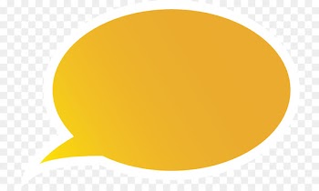 Yellow Orange Font - Voice Bubble 