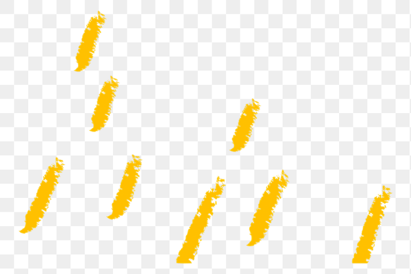 Yellow paint stroke png sticker, | Free PNG - rawpixel