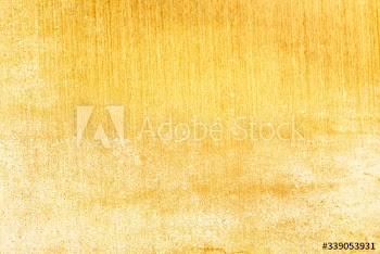 Yellow painted canvas