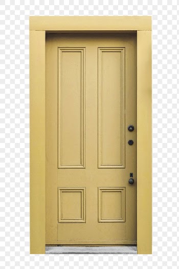 Yellow panel png door clipart, | Free PNG - rawpixel