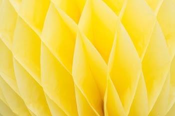 yellow paper artwork