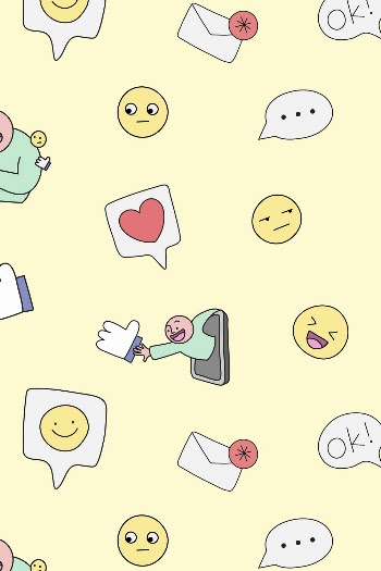 Yellow pattern background, social media | Free Photo - rawpixel