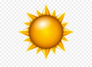 Yellow Pattern - Vector sun 
