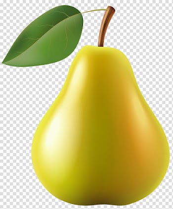 Yellow pear fruit, Pear , Pear transparent background PNG clipart