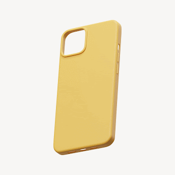 Yellow phone case, smartphone accessory | Free Photo - rawpixel