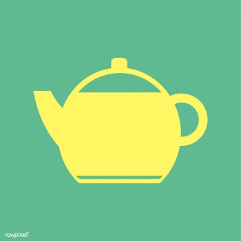 Yellow plain teapot icon illustration | Free stock vector - 445046