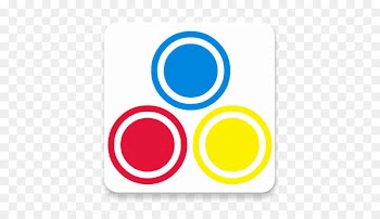 Yellow Product design Point Circle - dodgeball pattern 