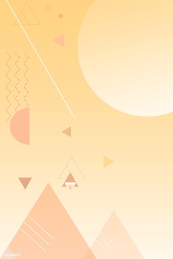Yellow pyramids background | Free stock vector - 594486
