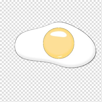 Yellow, Q Meng cartoon line of eggs transparent background PNG clipart