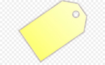 yellow rectangle paper product
