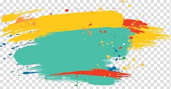 Yellow, red, and green paint illustration, Art Watercolor painting , painting transparent background PNG clipart