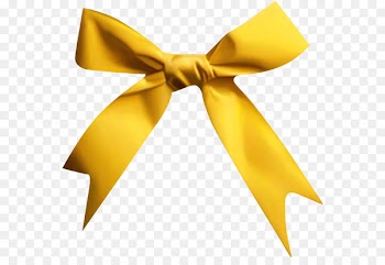 Yellow Ribbon Clip art - Bow 