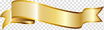 Yellow ribbon illustration, Ribbon Gold , Golden ribbon transparent background PNG clipart