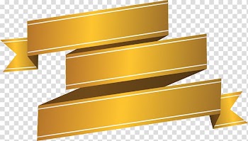 Yellow Ribbon, Yellow simple silk belt transparent background PNG clipart