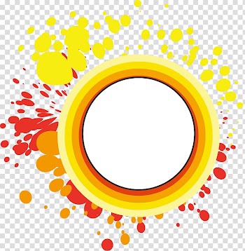 Yellow ring illustration, Google Inkstick Icon, Creative colorful ink transparent background PNG clipart