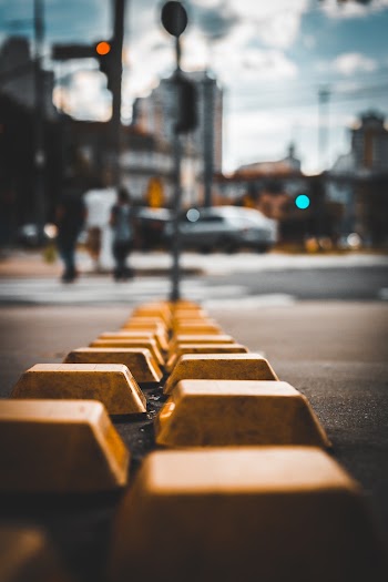 Yellow Road Signs 