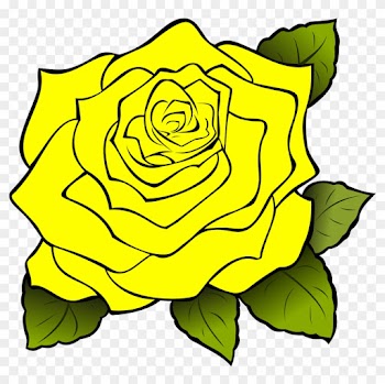 Yellow Rose Clipart Yellow Rose Clip Art At Clker Vector - Yellow Rose Of Texas Clipart