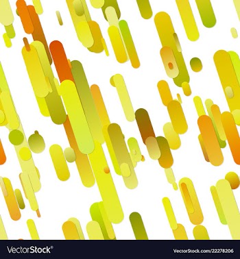 Yellow seamless gradient rounded stripe vector image