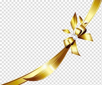Yellow Shoelace knot Ribbon Diamond, Diamonds sparkle yellow bow transparent background PNG clipart