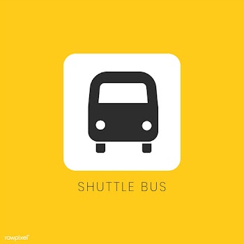 Yellow shuttle bus icon sign vector | Free stock vector - 538333