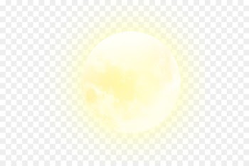 Yellow Sky Circle Wallpaper - moon 