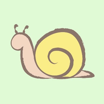 Yellow snail sticker, pastel doodle | Free Vector Illustration - rawpixel