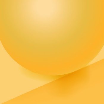 Yellow sphere background, 3D geometric | Free Vector - rawpixel