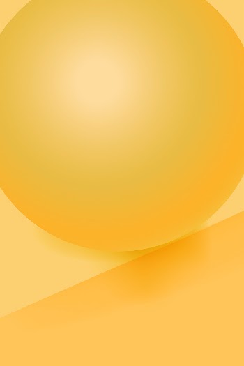 Yellow sphere background, 3D geometric | Free Vector - rawpixel