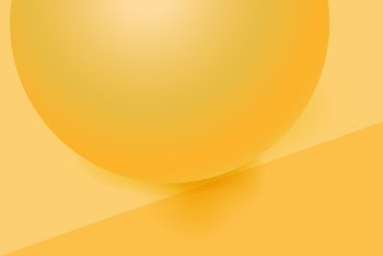 Yellow sphere background, 3D geometric | Free Vector - rawpixel