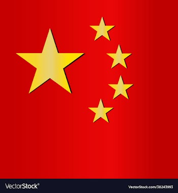 yellow star mandarin asia china flag country