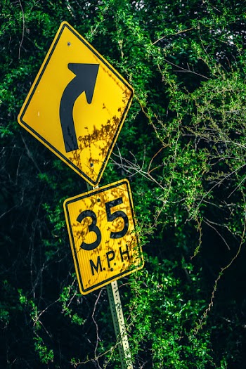Yellow Street Signs