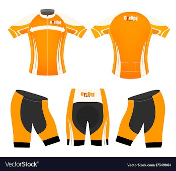 Yellow style sports t-shirt vector image